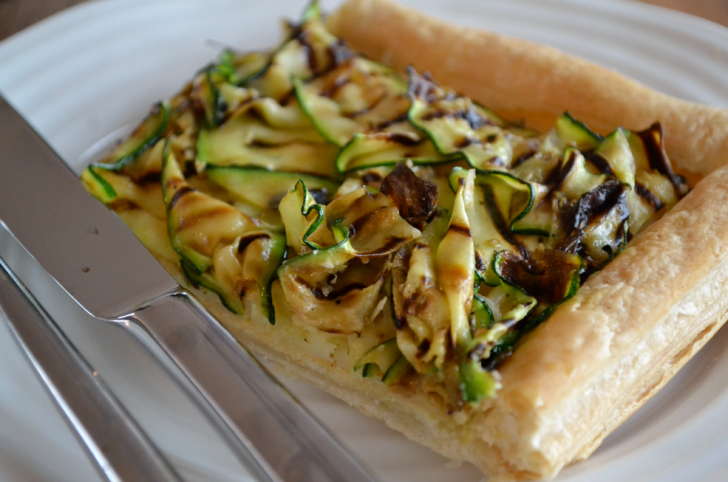 Courgette & Gruyere Tart