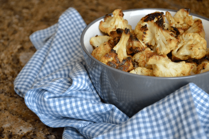 Roast Cauliflower Soup with Pomegranate and Za'atar