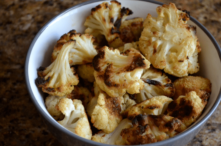 Roast Cauliflower Soup with Pomegranate and Za'atar
