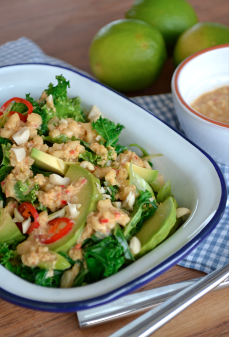 Kale and Peanut Salad