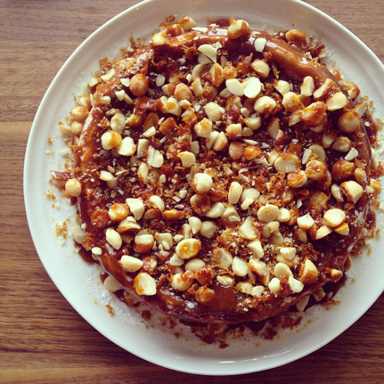 Caramel & Macadamia Cheesecake