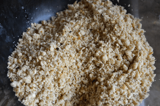 Apple, Pear and Hazelnut Crumble